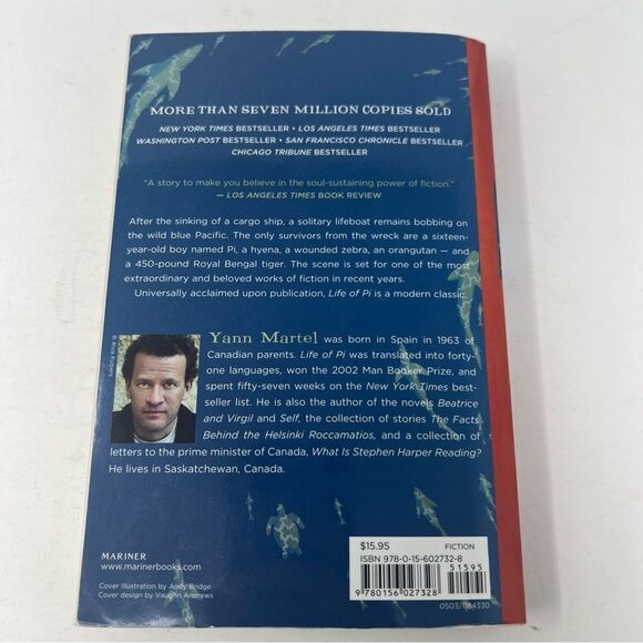 Life of Pi: A Novel Paperback - Picture 7 of 7